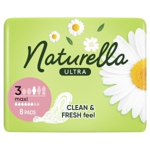 Naturella Ultra Maxi Size 3 - Sanitary Pads with Wings for Comfort and Protection
