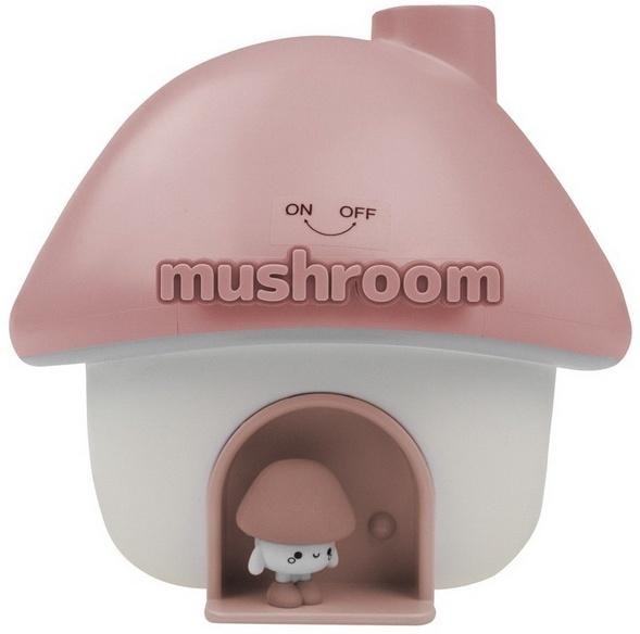 MARYS Mushroom - Pink Air Humidifier with LED - perfect for children's room