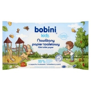 Bobini Kids - Moist Toilet Paper for Children 50 Pieces - gentle hygiene