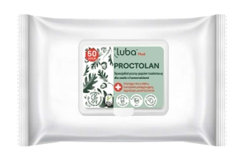 Luba Proctolan A50 - Moist toilet paper for the whole family
