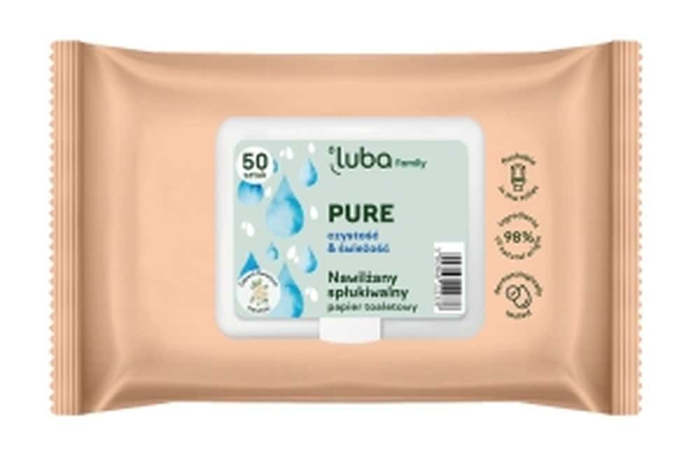 Luba Pure - Moist toilet paper for the whole family