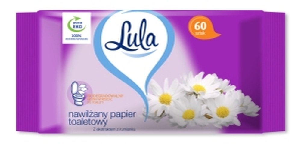 Lula Chamomile moist toilet paper A60 - gentle and comfortable