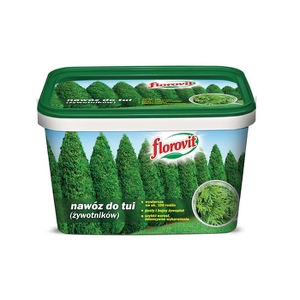 Florovit Fertilizer for Thuja - Granulated complex fertilizer 4 kg