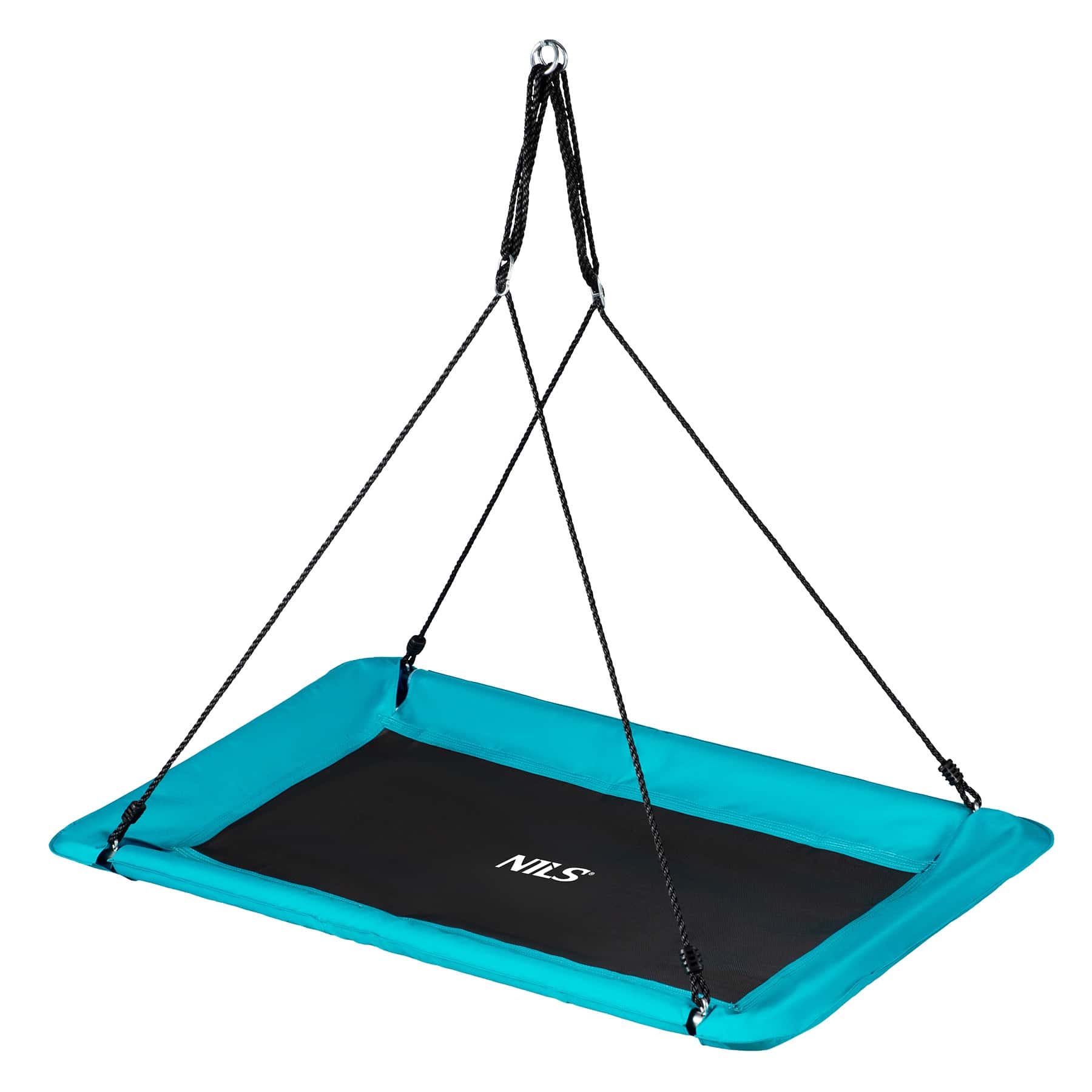 NILS Bird's Nest Swing turquoise - Perfect for the garden