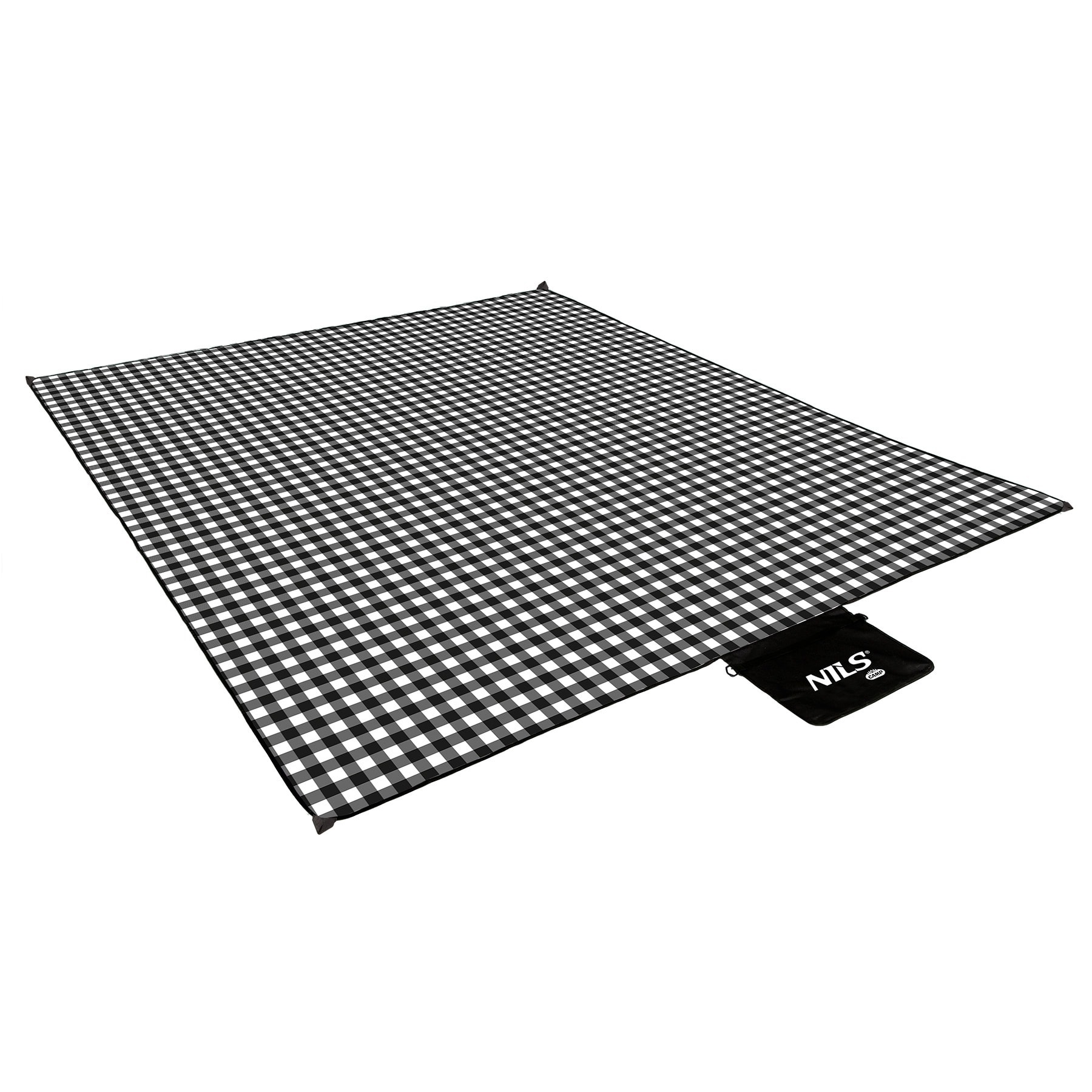 NILS CAMP Picnic Blanket 200x200 cm with Thermal Insulation