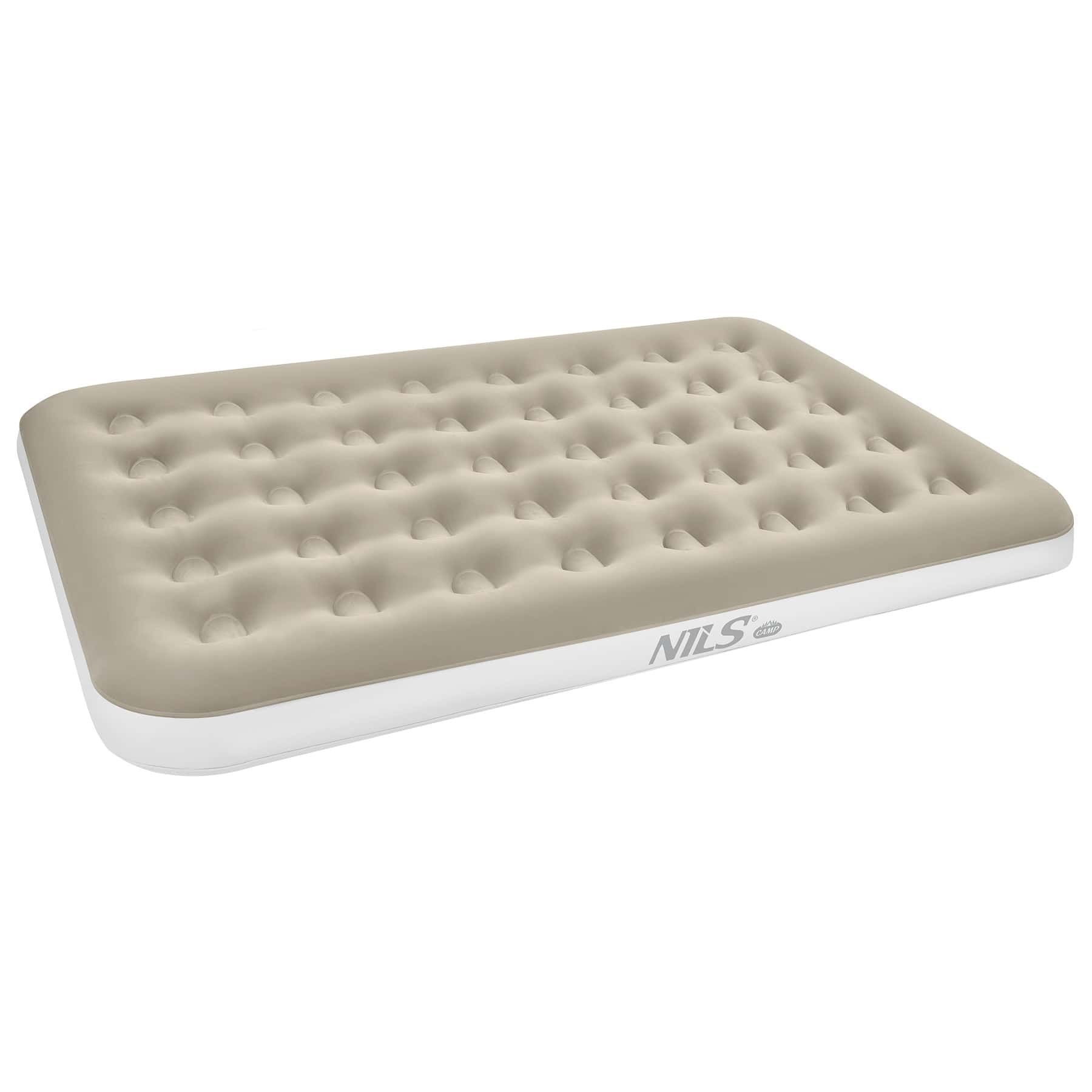 Nils Camp Inflatable Camping Mattress - Beige comfort for trips