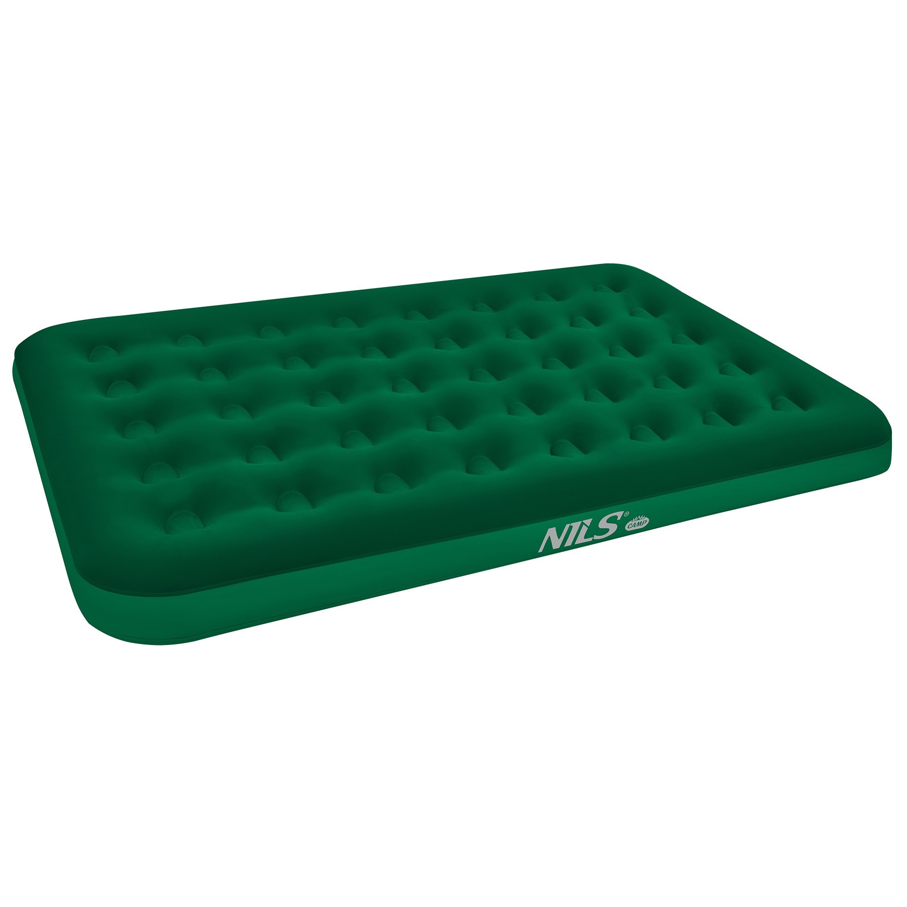 Inflatable Camping Mattress green 191 x 137 x 22 cm Nils Camp