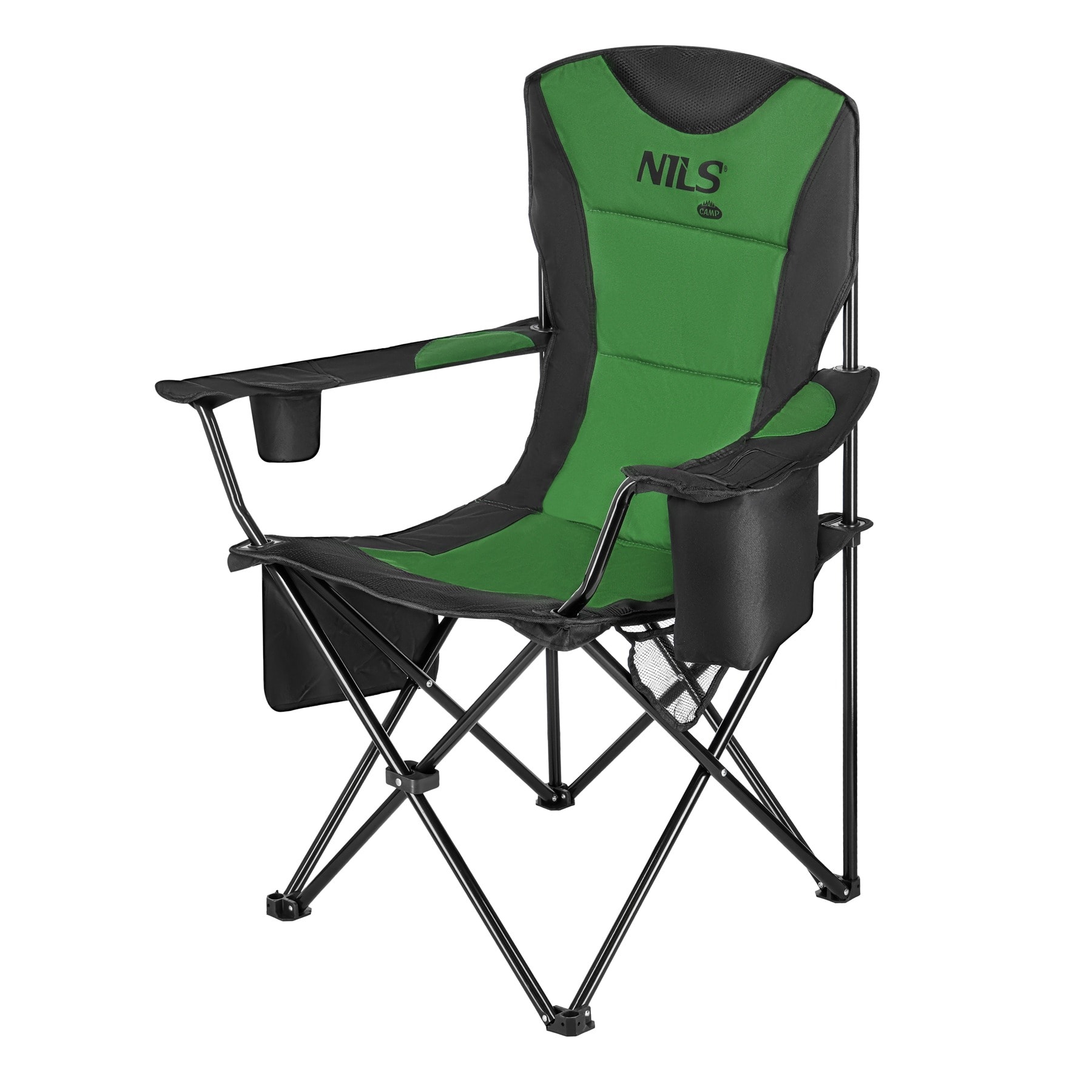 Nils Camp Khaki Folding Camping Chair NC3501 - Comfort and Functionality