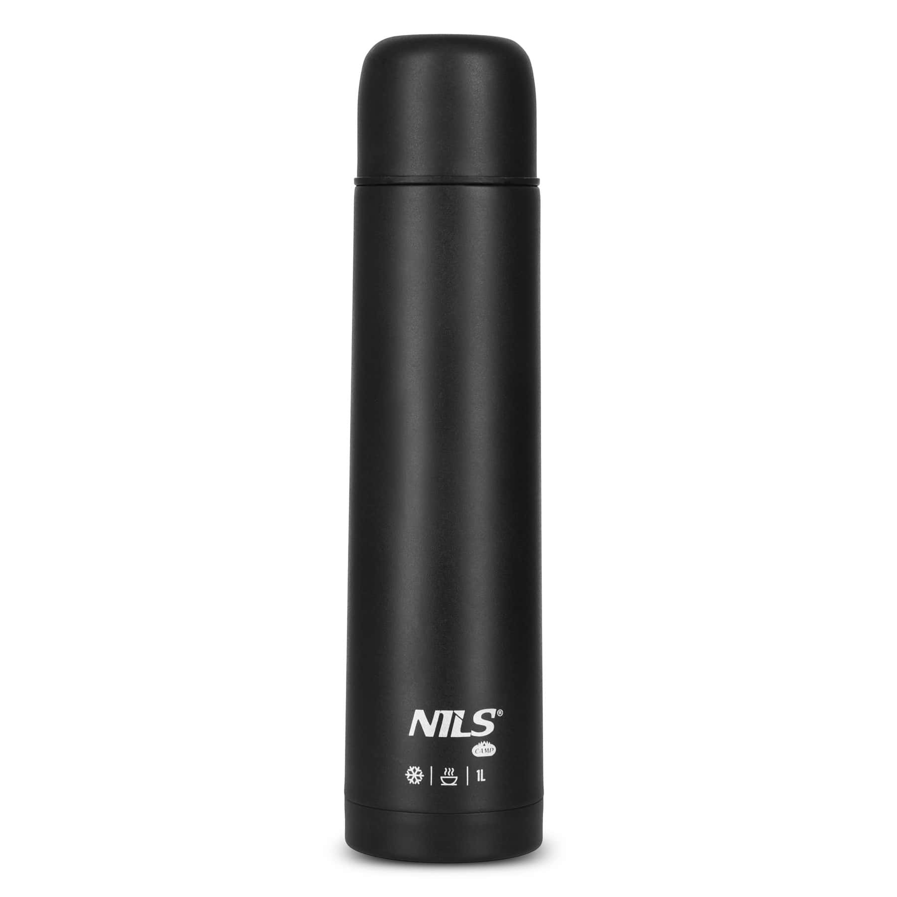 Nils Camp NC3804 Travel thermos 1000 ml black - reliable companion for every trip