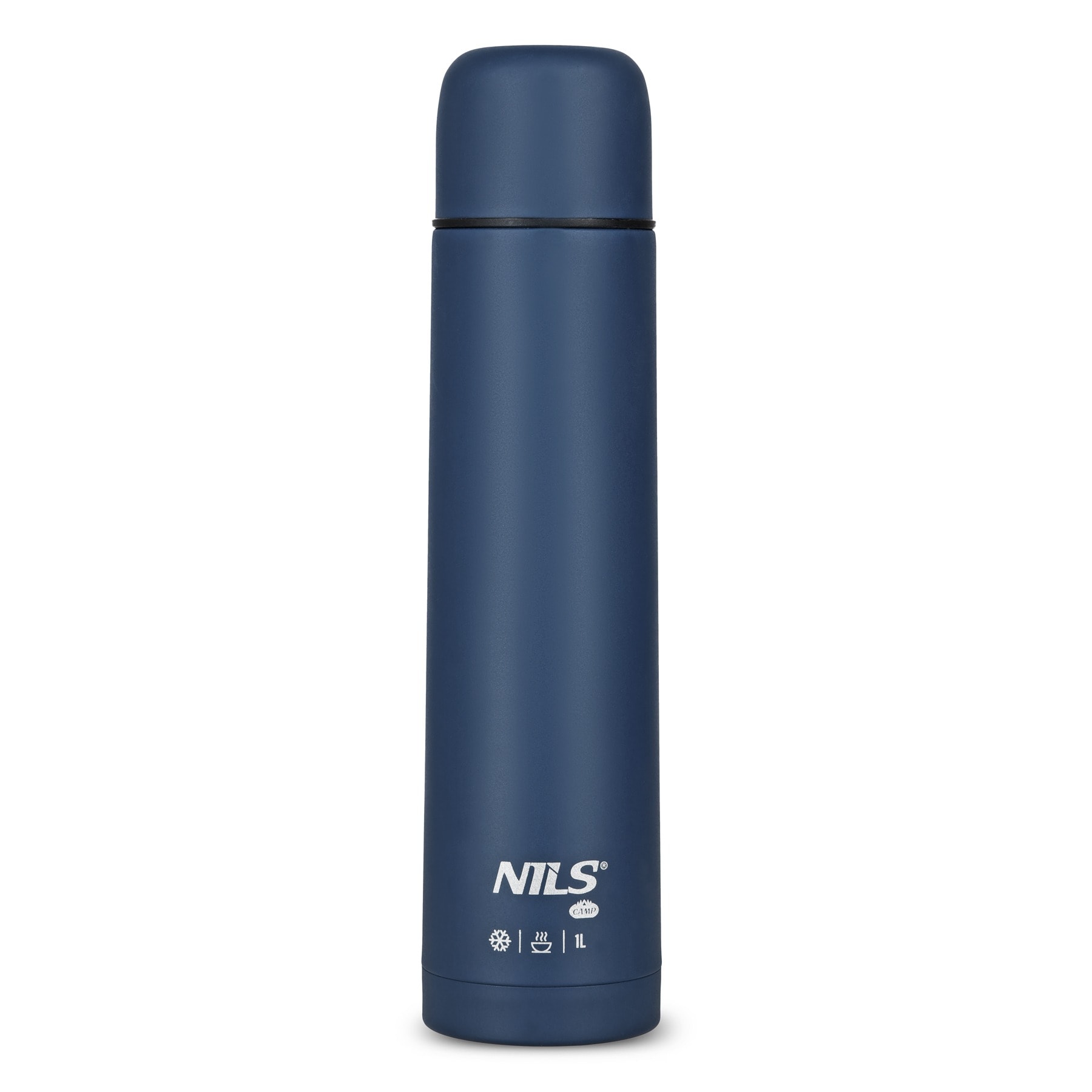 Nils Camp Thermos flask 1000 ml blue - perfect for trips