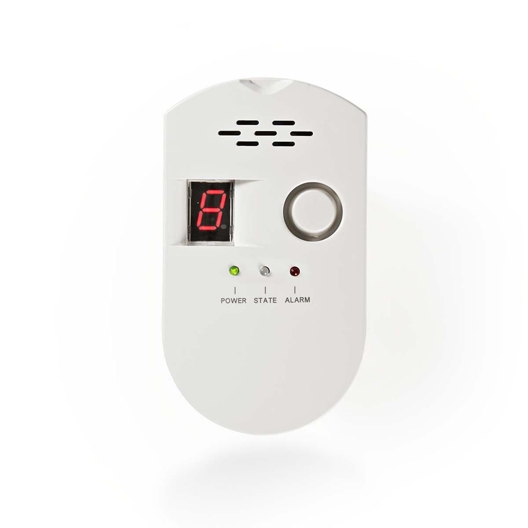 Nedis Gas Detector for LPG and Natural Gas - Home Safety