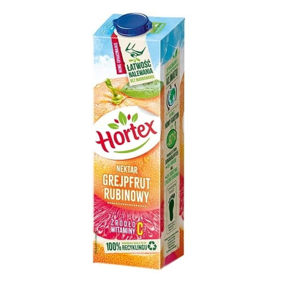 Hortex Nektar grejpfrut rubinowy 1 litr