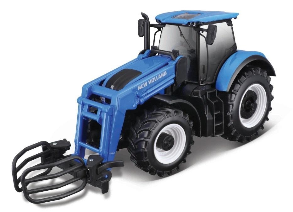 Bburago New Holland Tractor with bale gripper 1:32 - perfect for little farmers