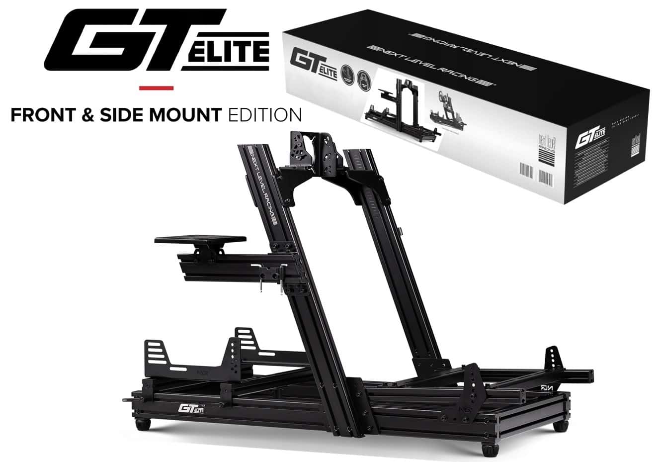 Next Level Racing GTElite Wheel Plate Edition NLR-E022 - aluminum cockpit for demanding players