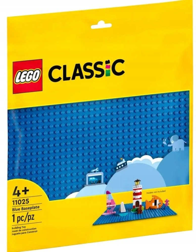 LEGO Classic Blue Building Plate - foundation for creative play