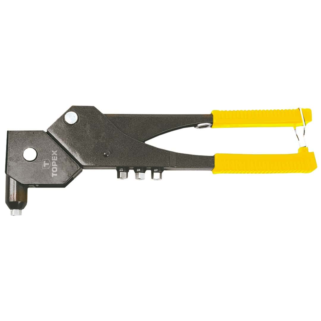 TOPEX Rivet gun for aluminum rivets - Multi-position with rotating head