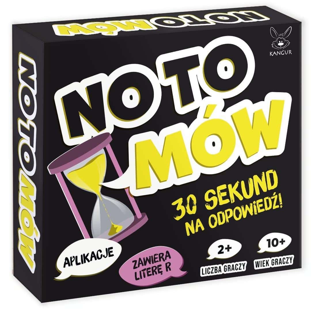 No to Mów - Party game quick associations and competition - perfect for a party
