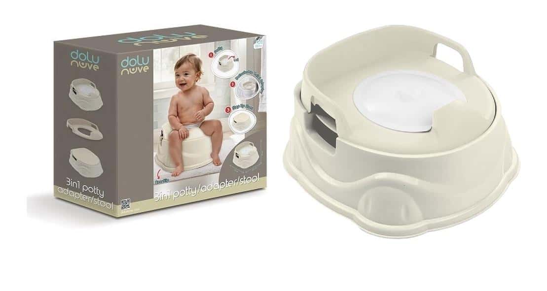Dolu 3-in-1 Potty beige - multifunctional comfort for your child