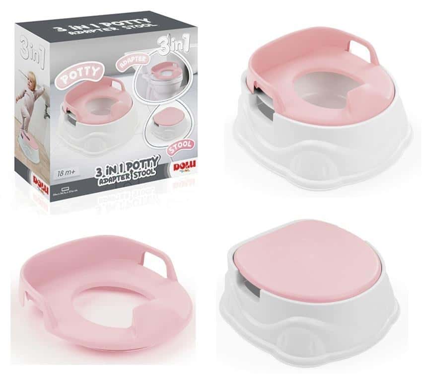3-in-1 potty pink - ideal for learning independence