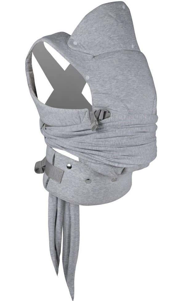 Boppy Comfygrow Lite Grey - Baby Carrier up to 15 kg