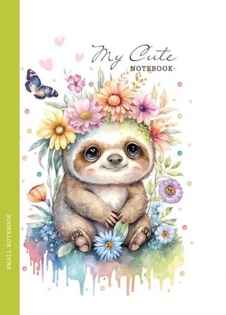 Sloth Notebook FRESH - 105x165 mm, perfect for school