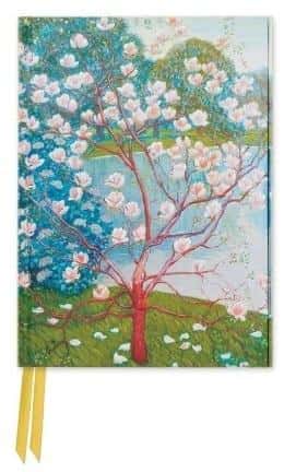 Flame Tree A6 lined notebook TW Magnolia Wilhelm List - ideal for notes