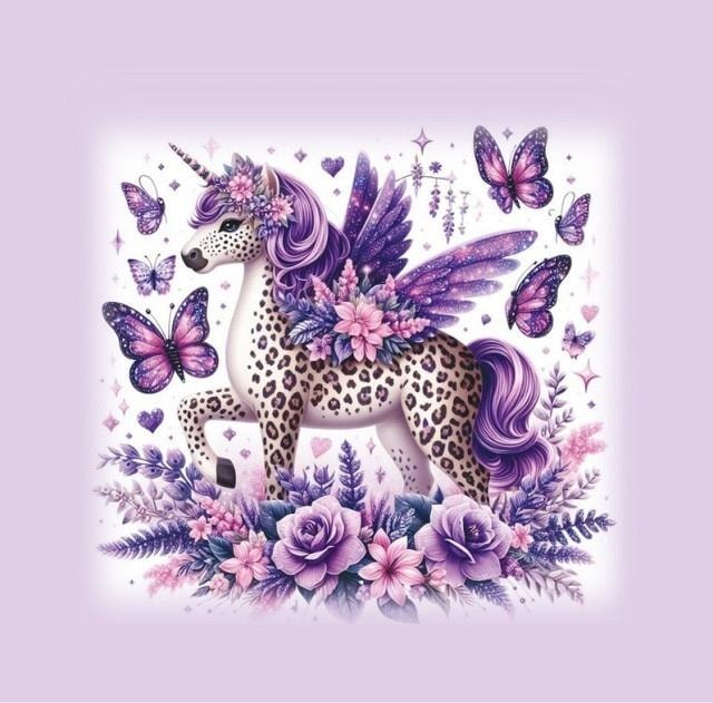 TW Jednor - Decorative notebook 100x100 mm with unicorn