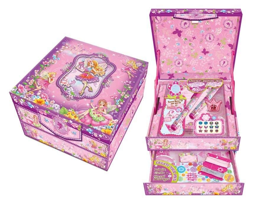 Notebook in a fairy box - Magical creative set for children