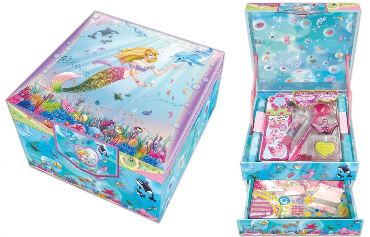 Mermaid Notebook with Accessories - Creative Set for Kids