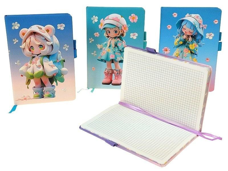 Notebook A5 MIX Designs - ideal for school and office