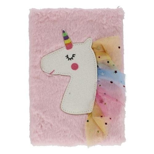 Starpak A5 Notebook Plush Pastel Unicorn - perfect as a gift