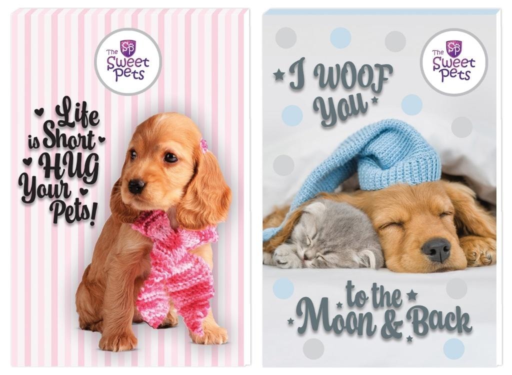 Beniamin Notebook A7/30K The sweet pets - ideal for note-taking