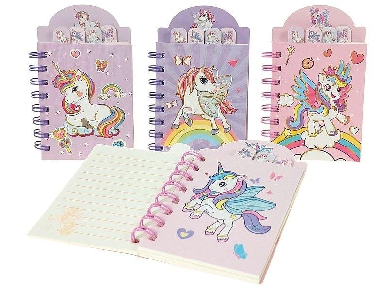 Unicorn Notebook MIX - Charming notebook for everyone