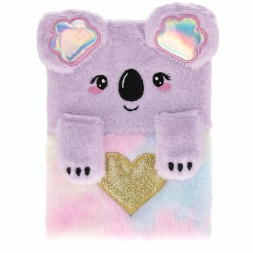 STARPAK Plush Notebook A5 Bear Hart - perfect as a gift