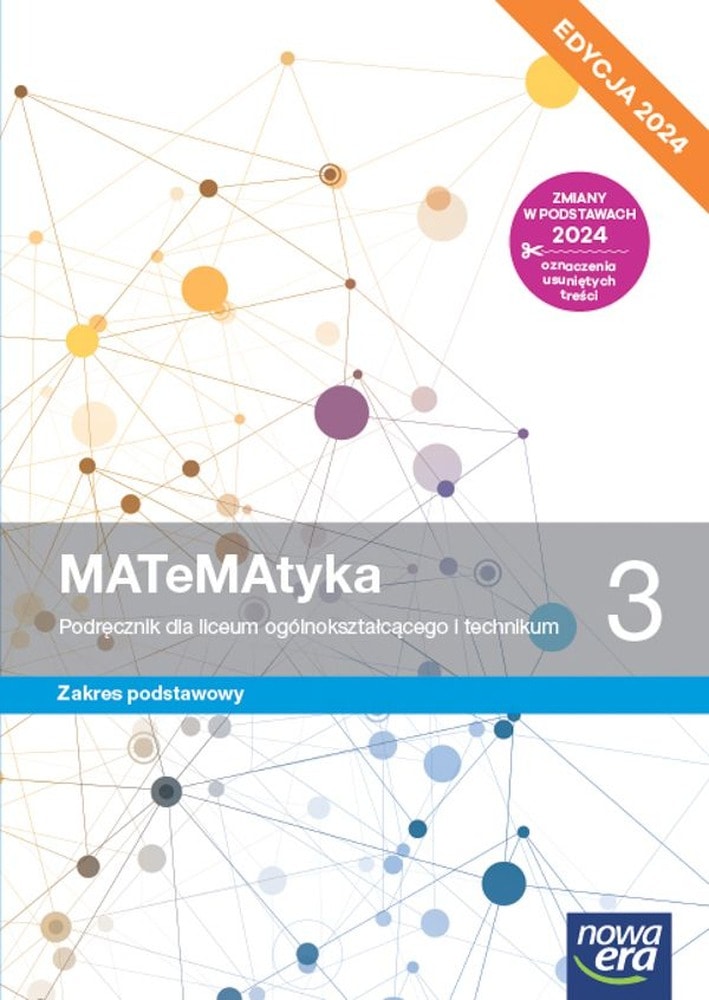 New Mathematics - Textbook for high school and technical school, grade 3, basic scope, 2024 edition