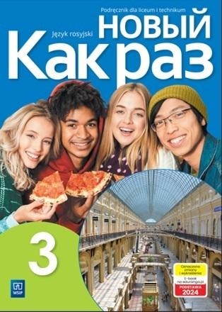 WSiP Nowyj Kak raz - Russian language textbook for high school, part 3, 2024