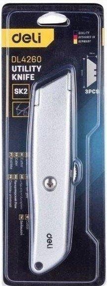 Deli Metal Segment Knife 19 mm - reliable tool for work