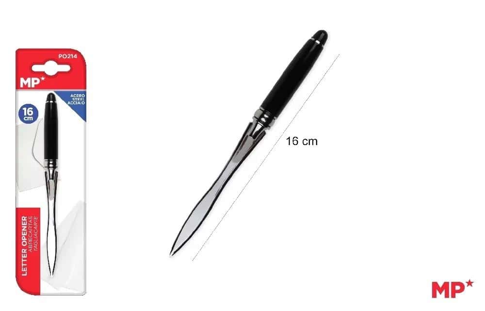 MP Main Paper Steel letter opener - elegant and practical