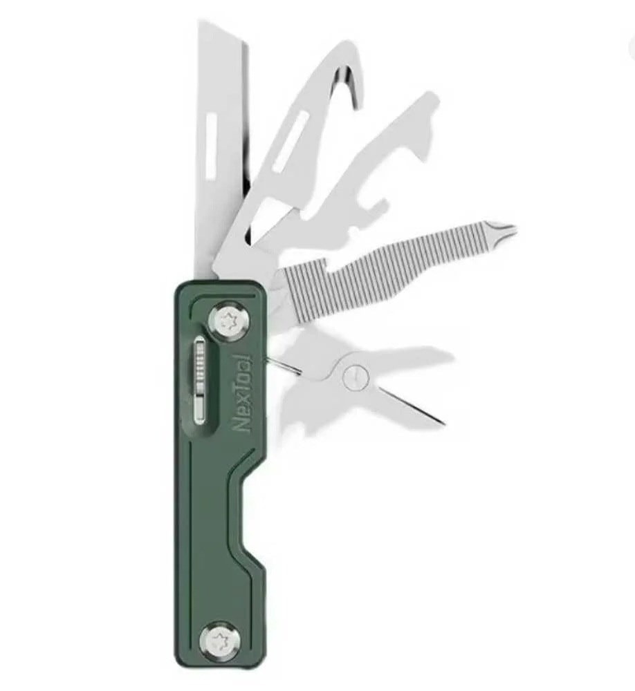 NexTool Multifunctional Knife NE20098 - green companion for every adventure