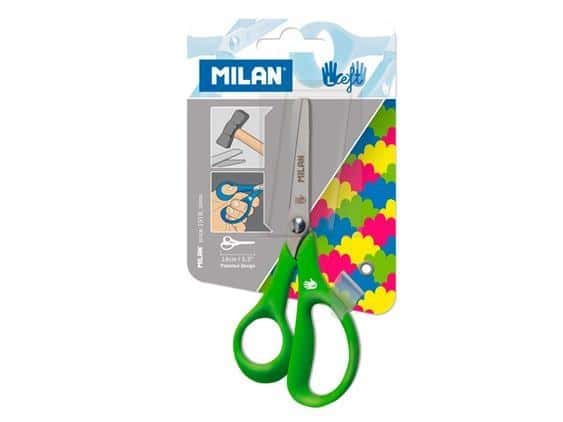 Milan School scissors 14 cm for left-handers - perfect for school