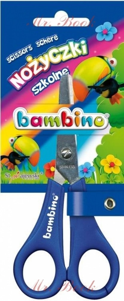 ST-Majewski Bambino School Scissors with Ruler - safe and creative