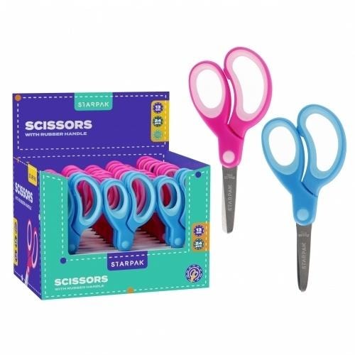 STARPAK Metal school scissors 13 cm - 24 pieces for every student