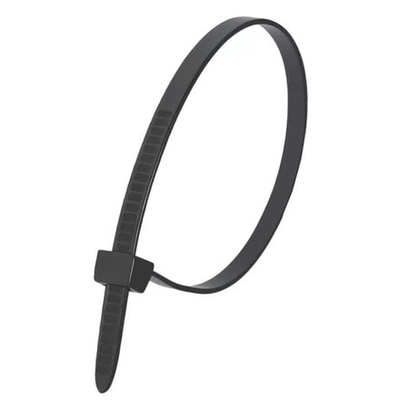 DEDRA Nylon cable ties black 4.8x200mm - perfect for organizing cables