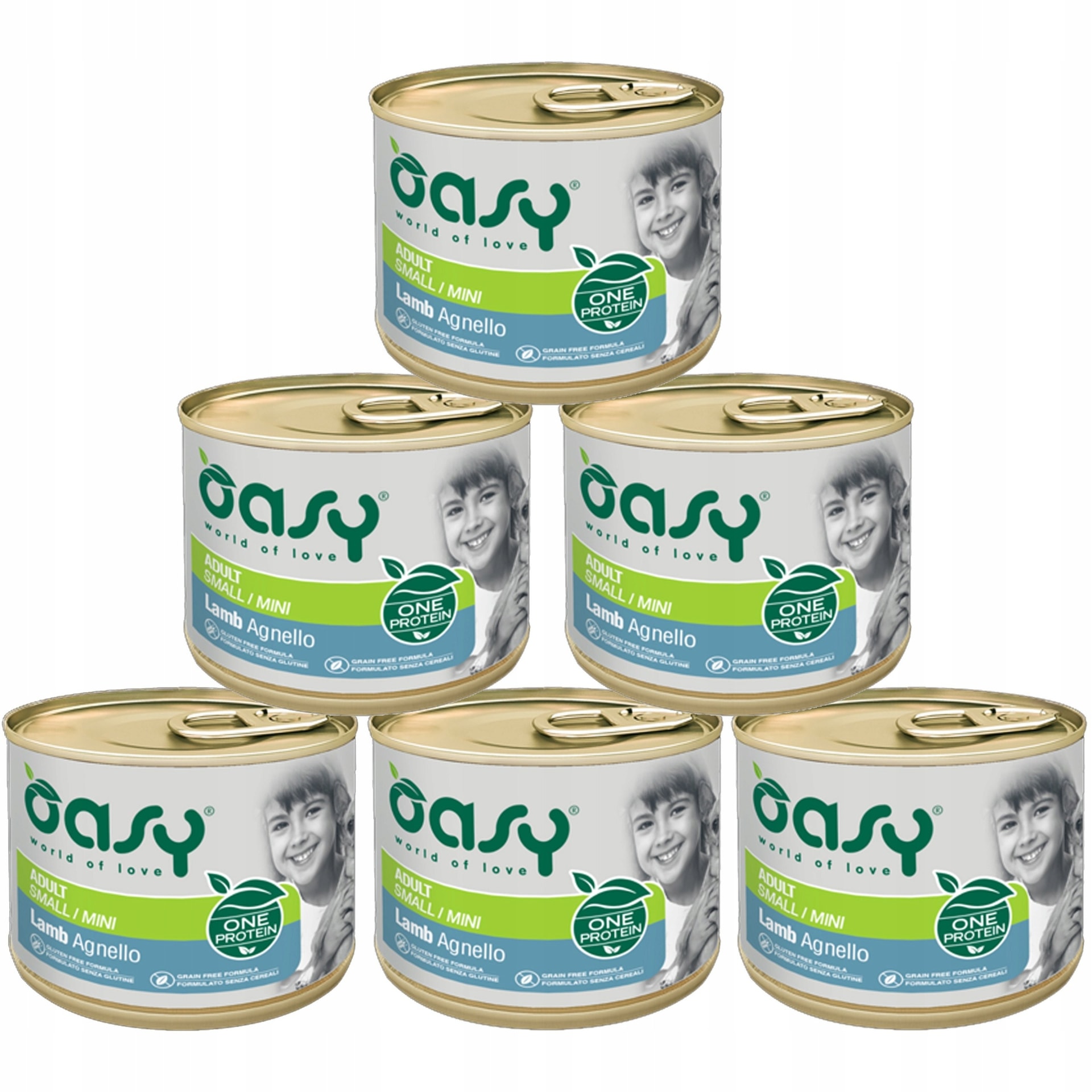 Oasy One Protein Adult Small/Mini Lamb - Dog food with lamb 200g