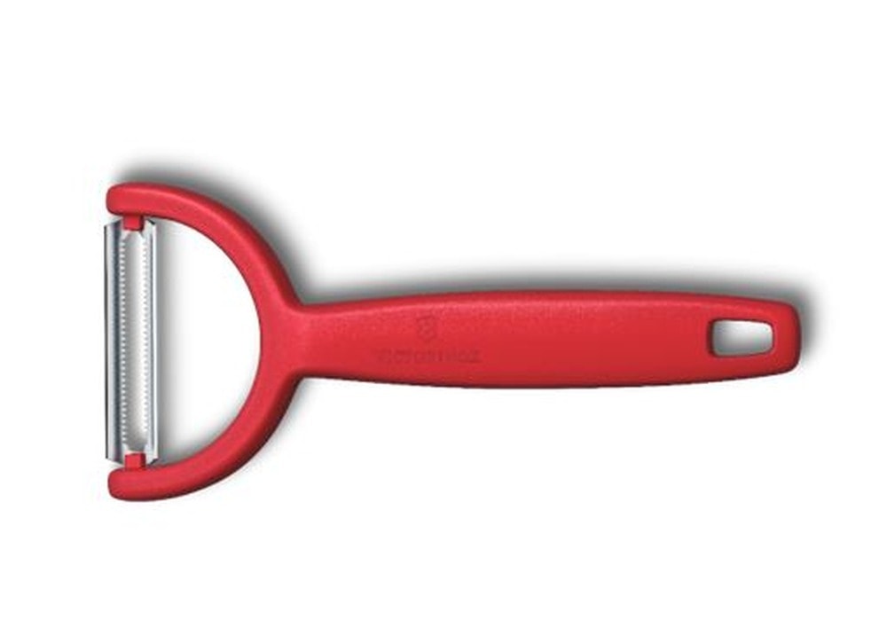 Red peeler - for vegetables and fruits, indispensable in the kitchen