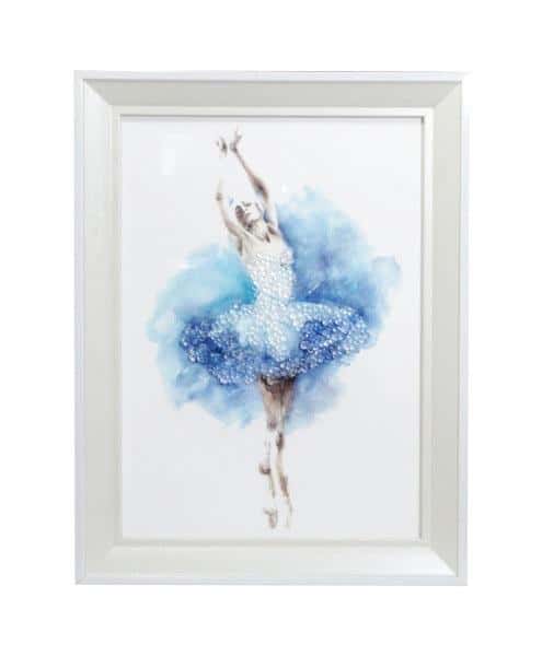 Painting with ballerina 24x34cm - Elegance and art in your home