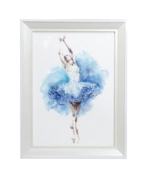 Painting with ballerina 24x34cm - Elegance and art in your home