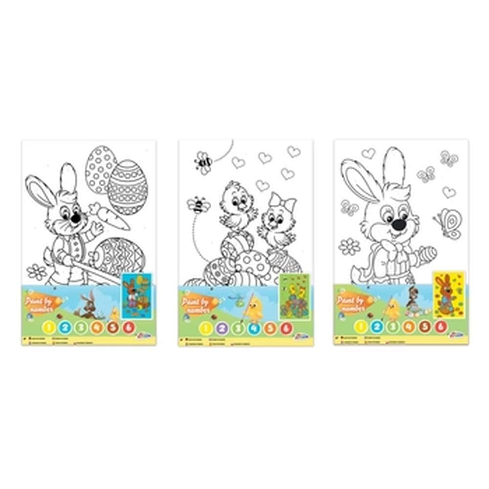 Easter Best - Painting by numbers - create a festive atmosphere