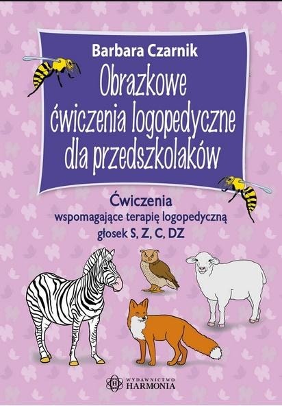 Harmonia - Picture speech therapy exercises S, Z, C, DZ - support for preschoolers