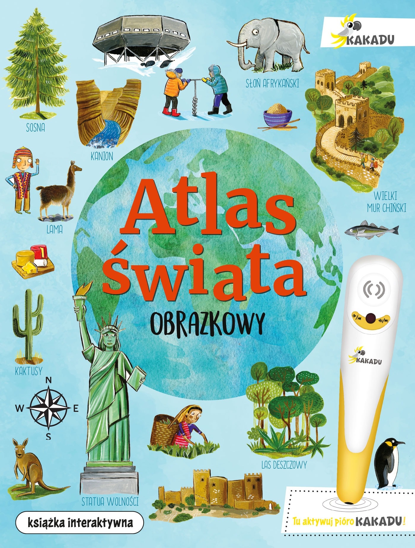 Obrazkowy atlas świata Kakadu
